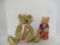 Vintage Wind-Up Plush Bear and 