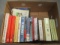 Box of Books-Cookbooks, Biographies, Novels, etc.