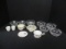 Crystal Bowls and Porcelain Cups and Belleek Dish
