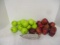 Large Grouping of Artificial Red Delicious and Granny Smith Apples