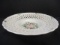 Signed Romanian Porcelain Pierced Edge Bowl