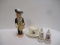 George Washington Collection - Carlson Doll, Tea Cup and Saucer, Salt and Pepper