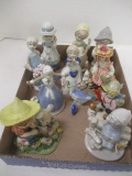 Grouping of Vintage Porcelain Figurines