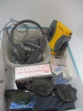 Misc. Lot-Master Lock, Fasteners, Craig Sports Cassette Player, etc.