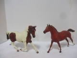 1984 20th Century Fox Mare Horse and Breyer Reeves Pinto Pony