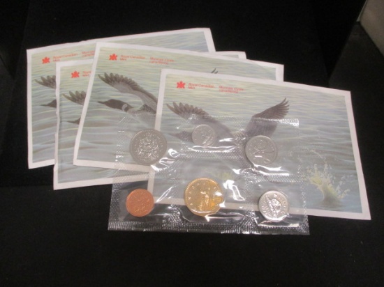 Lot of (4) 1994 Royal Canadian Mint UNC. Sets