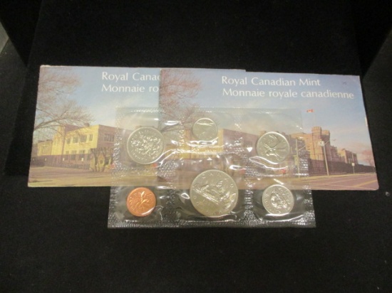 Lot of (2) 1975 Royal Canadian Mint UNC. Sets
