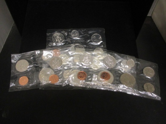 Lot of (5) 1987 Royal Canadian Mint UNC. Sets- No Envelopes