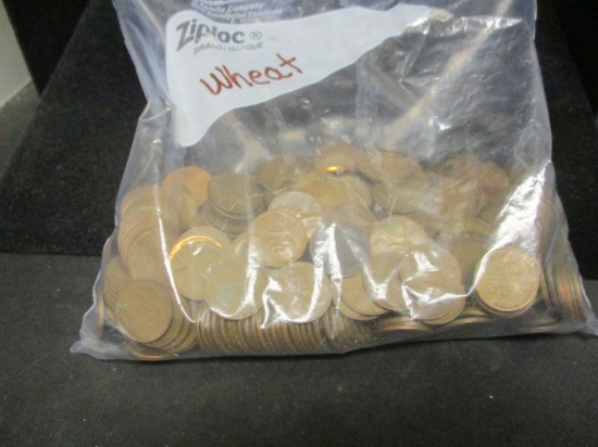3+ lb. Bag of US Wheat Pennies