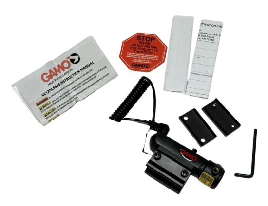 GAMO Red Laser Sight 650 Weaver Rail Mount w/ Pressure Switch