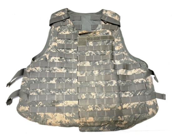 Point Blank Body Armor “Interceptor” Base Vest Carrier w/ Training Plates