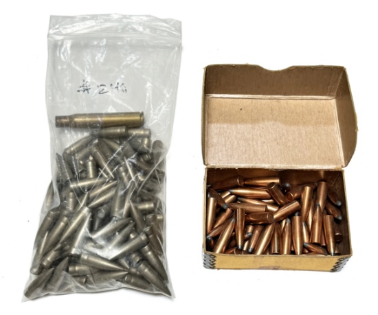 Lot of 7mm Bullets for Reloading - See Photos