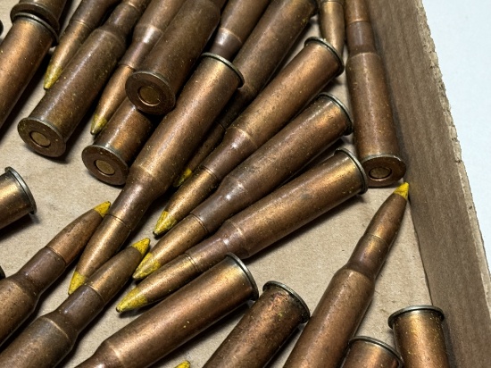 58rds. of 7.62x54r Ammunition - See photos closely!