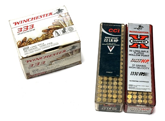 Approx. 500rds. of .22 LR Factory Ammunition