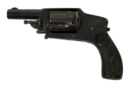 Early Antique Velo-Dog Lincoln-Bossu 5.75mm Revolver by HDH