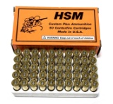 NIB 50rds. of .357 MAGNUM 158gr. JHP HSM Ammunition 