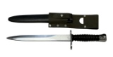 Swiss M1957 Bayonet with Scabbard & Frog by Wenger