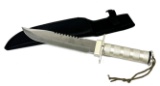 Survival Knife with Storage