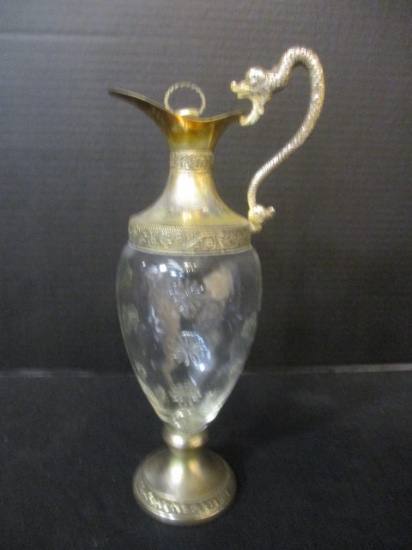 Mid Century Silverplate Ewer - made in Milano, Italy