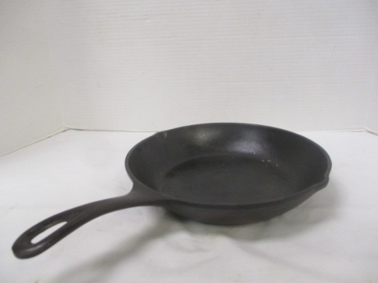 Vintage Cast Iron 10" Fry Pan - Marked "C S - Made in USA - H"