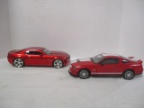 2 Model Cars 1:18 Scale - Camaro 2006 Concept and 2006 Shelby GT500