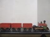 4 Piece Wood Train Set