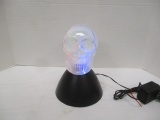 Plasma Touch Multi-Colored Skull Lamp