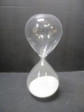 Glass and Sea Sand Hourglass
