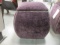 New  Purple Ottoman with Nail Head Accents