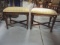 Pair of Drexel Heritage Upholstered Seat Stools