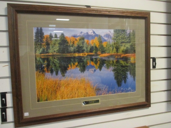 Signed Terry Donnelly "Autumn Tranquility" Giclee Photo