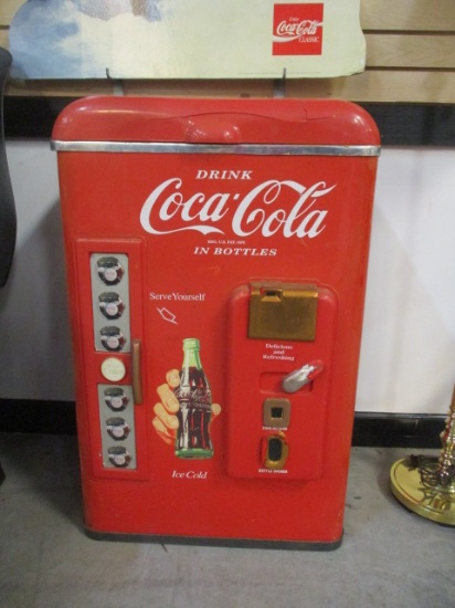 Nostalgia "Coke-Cola" Replica Coin Machine Cooler