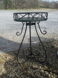 Wrought Iron Table/Plant Stand