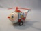 Vintage Santa Windup Tin Toy Helicopter - Made In Korea 7
