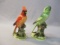Ardco Red Cardinal & Green Parakeet Made In Japan 9