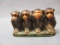 1950's Monkey's Ceramic Bank - Made in Japan 7