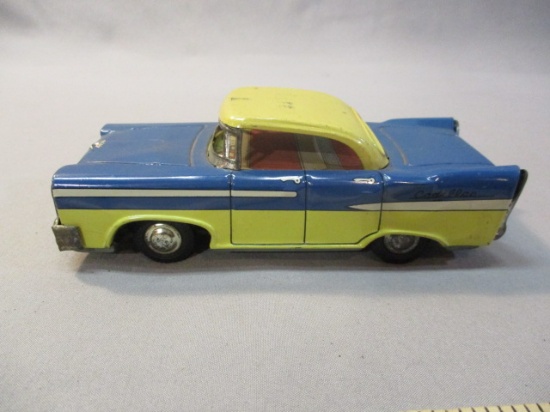 Vintage Tin Litho Friction Car