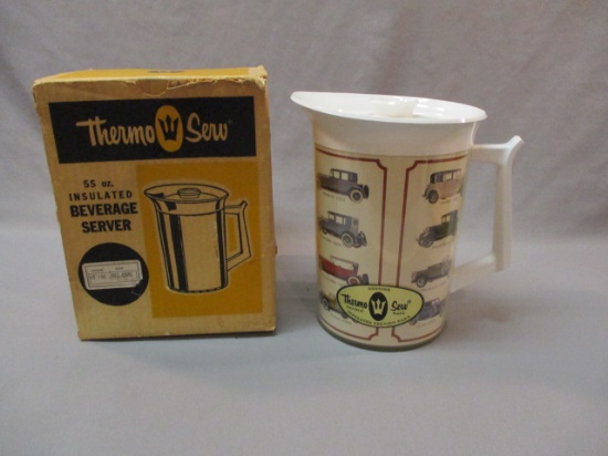 Vintage Thermo Serv Insulated Beverage Server 8 1/2"