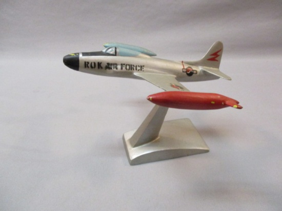 Cast Metal Model Jet Plane