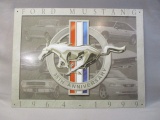 Ford Mustang 35th Anniversary 1964-1999 Tin Sign 16