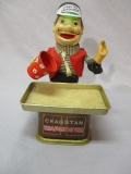 Cragstan Crapshooter Battery Operated Toy - Has some damage - Made In Japan 9 1/2