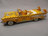 Danbury Mint Diecast Garfield 1957 Chevy Bel Air Parade Car