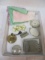 Lot of Vintage Compacts, Mirrors, and Hankerchiefs