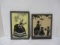 2 Vintage Reliance Glass Transfer Pictures - 