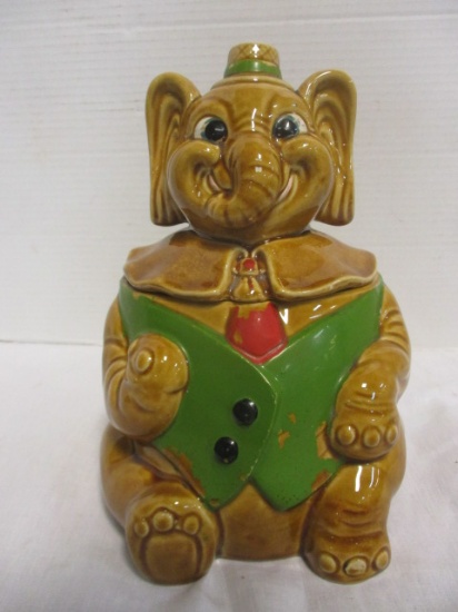 Vintage Japanese "Elephant" Cookie Jar