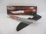 New Old Stock SSI Slim Blade Skinner with Sheath #203290