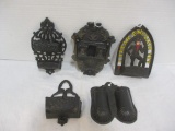 Collection of Welton and Others Cast Iron Match Holders