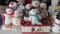 6' Table FULL of Snowmen Holiday Decorations