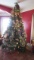Beautifully Fully Decorated Home Accents 13' Pre-Lit Gunnison Pine Christmas Tree with Tree Skirt