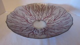 Italian Murano Art Glass Centerpiece Bowl